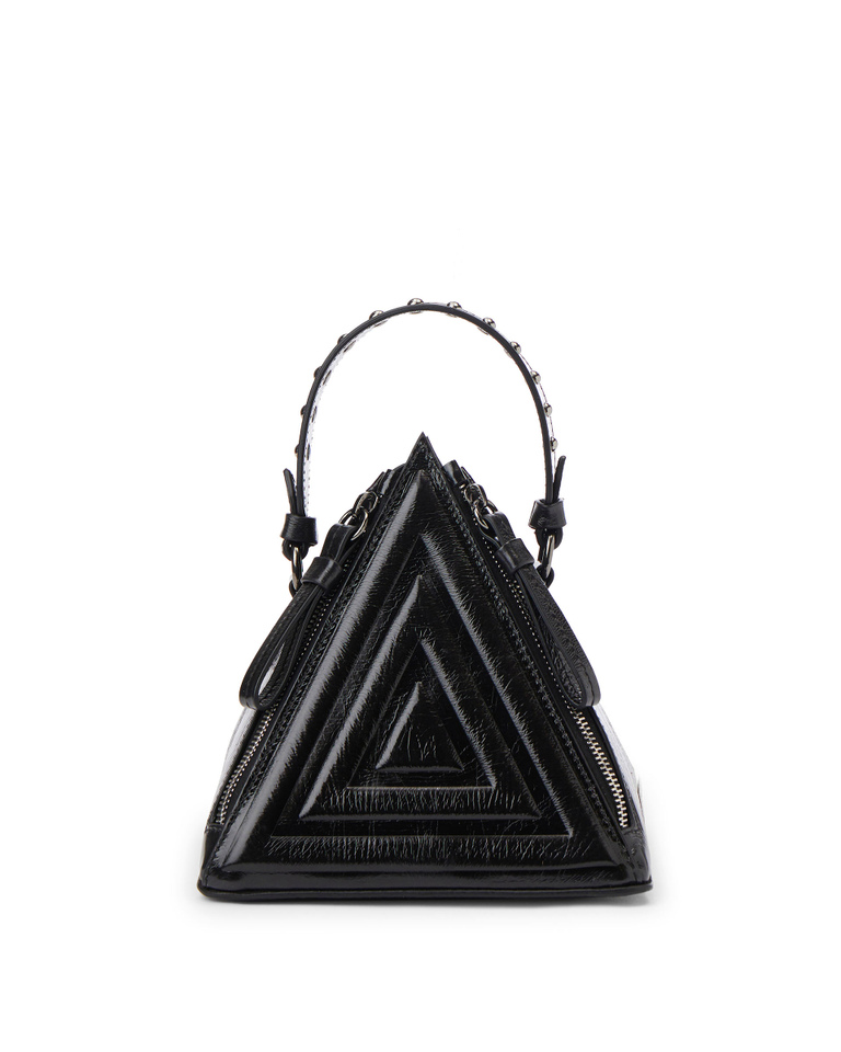 Embossed triangle logo black bag - Bags & Belt | Iceberg - Official Website