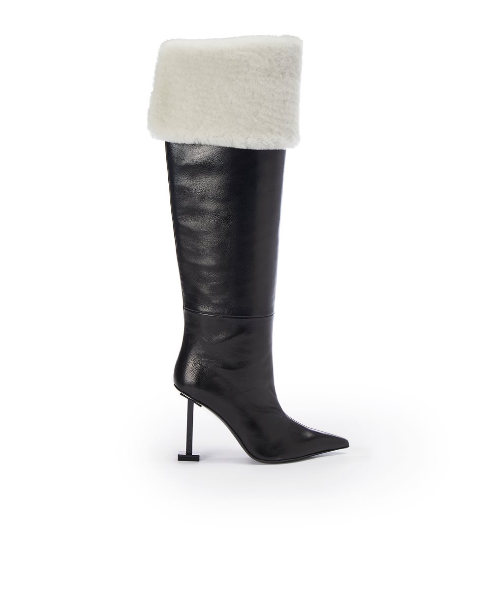 Leather boots with heels - carosello HP woman accessories | Iceberg - Official Website