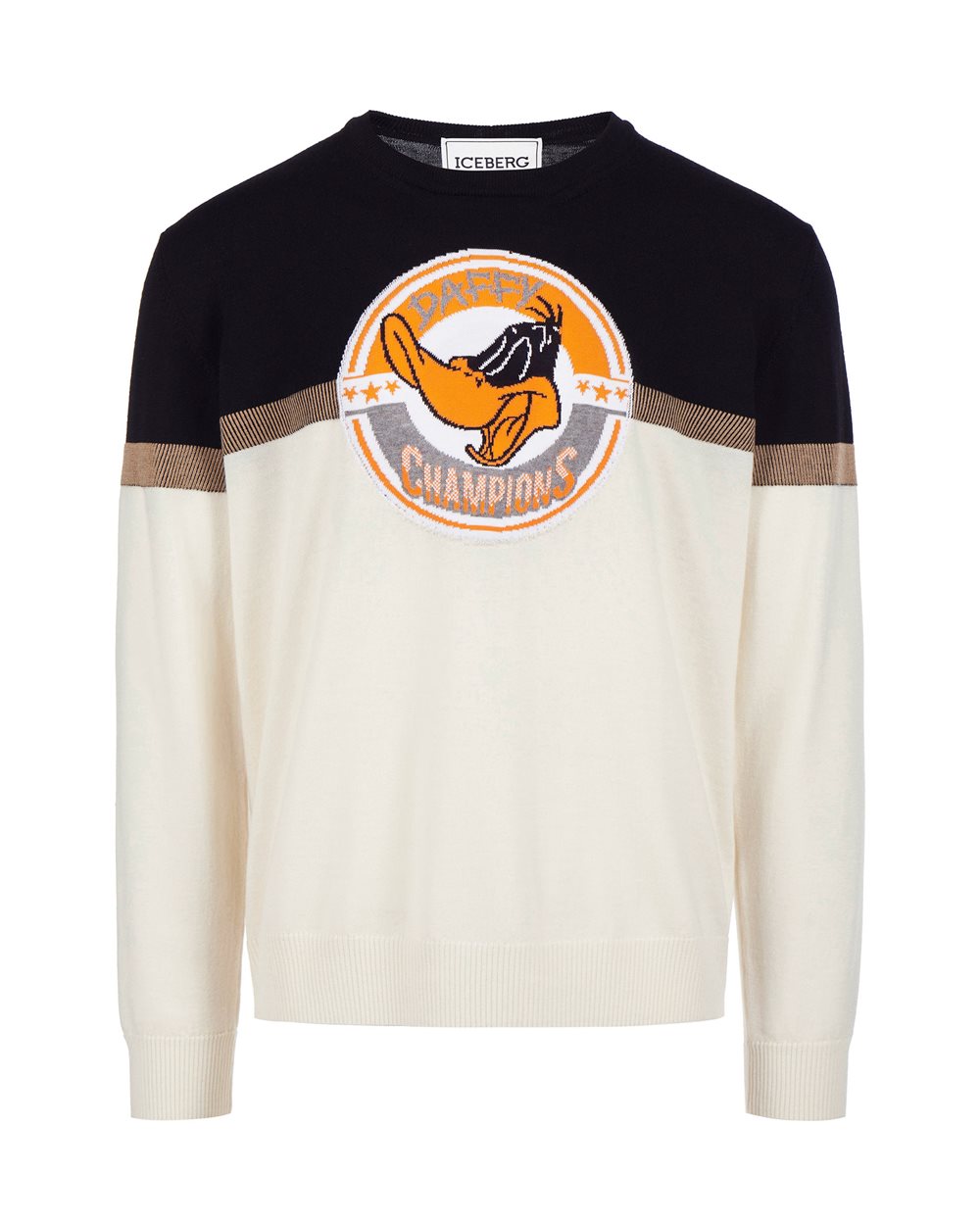 Jumper with cartoon detail and logo - LOONEY TUNES MAN | Iceberg - Official Website