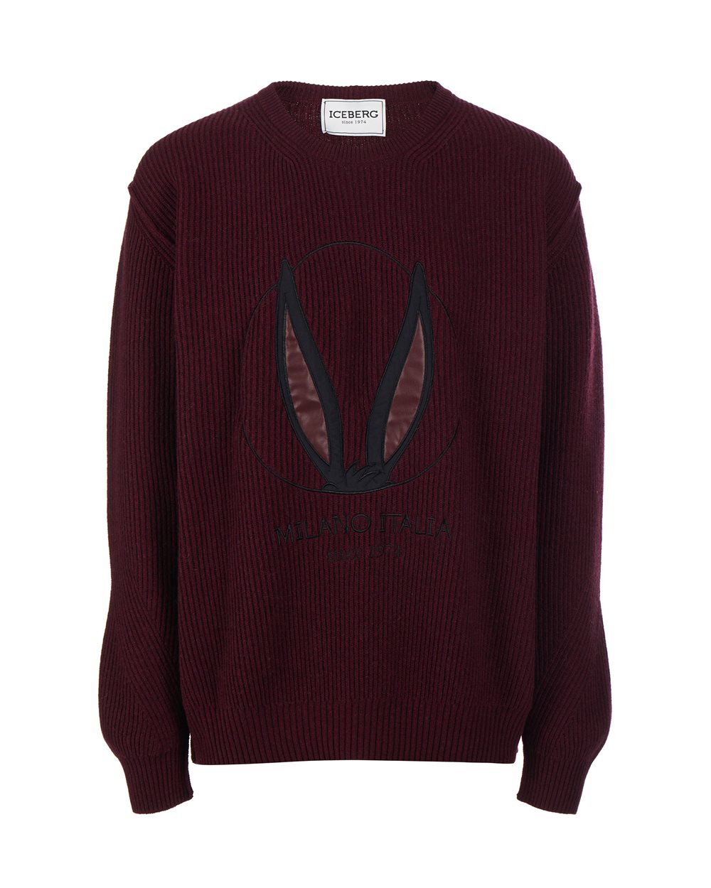 Jumper with Bugs Bunny detail - Fashion Show Man | Iceberg - Official Website