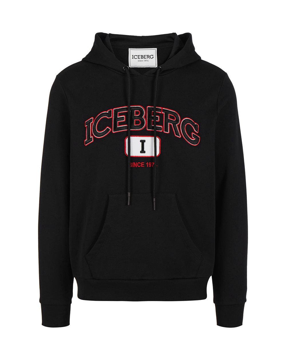 Felpa con cappuccio e logo | Iceberg - Official Website