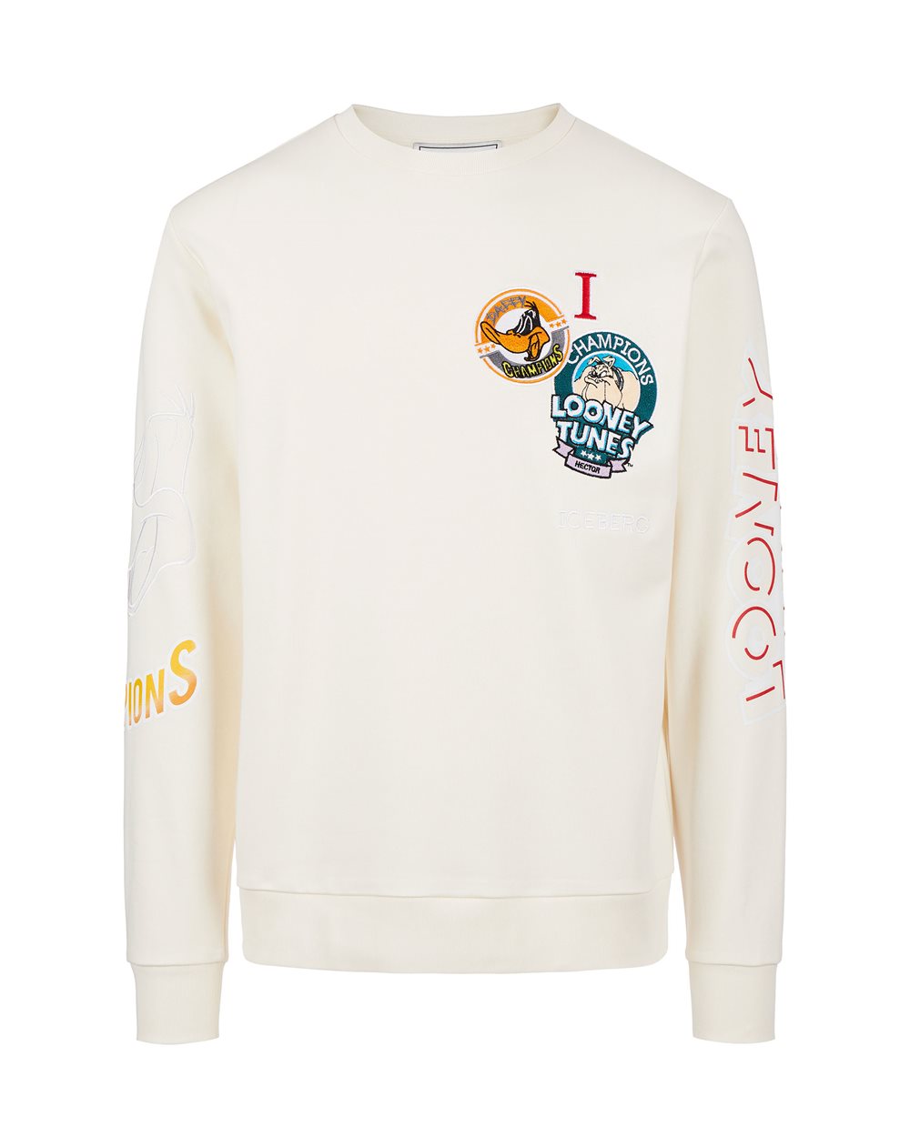 Sweatshirt with cartoon details - Sweatshirts | Iceberg - Official Website