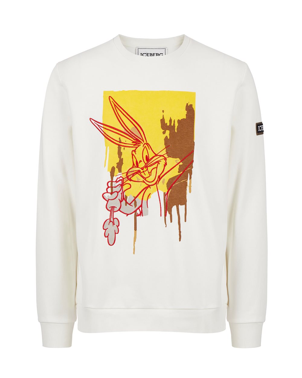 Sweatshirt with cartoon detail - SWEATSHIRTS | Iceberg - Official Website
