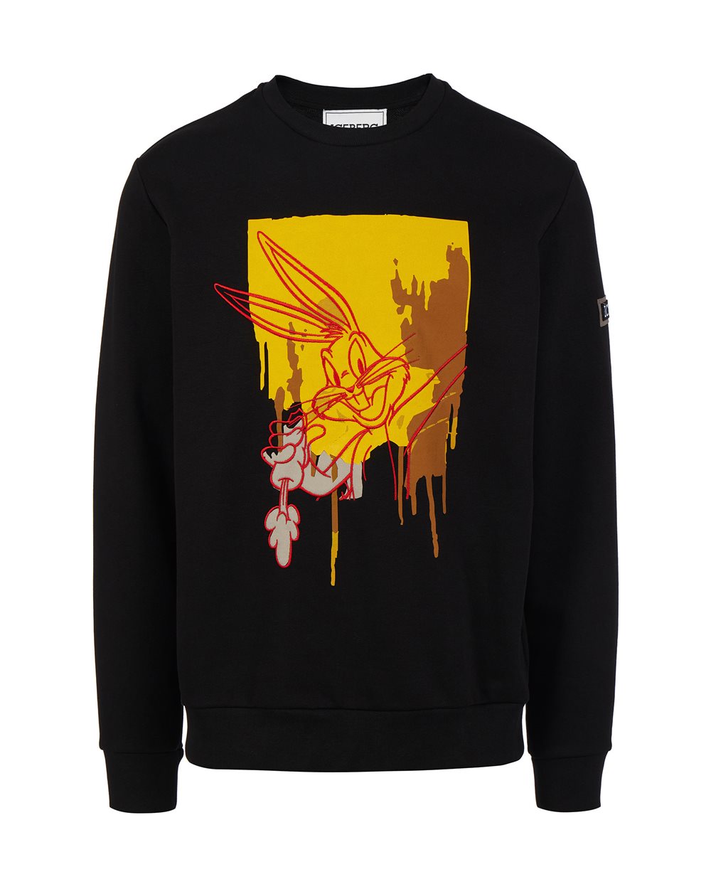 Sweatshirt with cartoon detail - Carosello HP man SHOES | Iceberg - Official Website