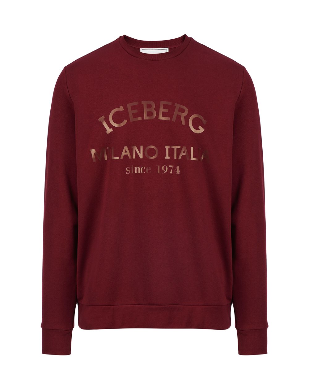 Felpa con logo istituzionale - Abbigliamento | Iceberg - Official Website
