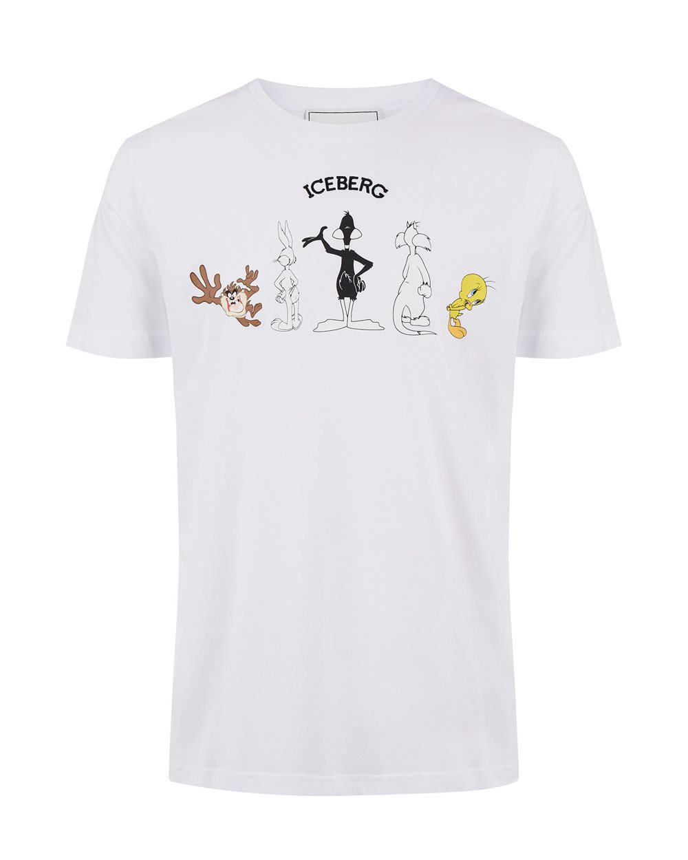 T-shirt with logo and cartoon graphics - Carosello HP man SHOES | Iceberg - Official Website