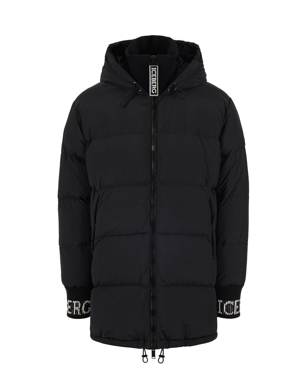 Padded jacket with hood - OUTERWEAR | Iceberg - Official Website