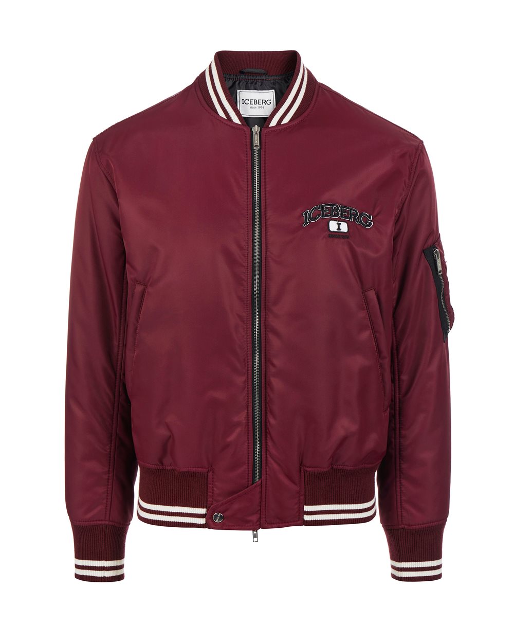 Bomber jacket with logo - PER FARE LE REGOLE | Iceberg - Official Website