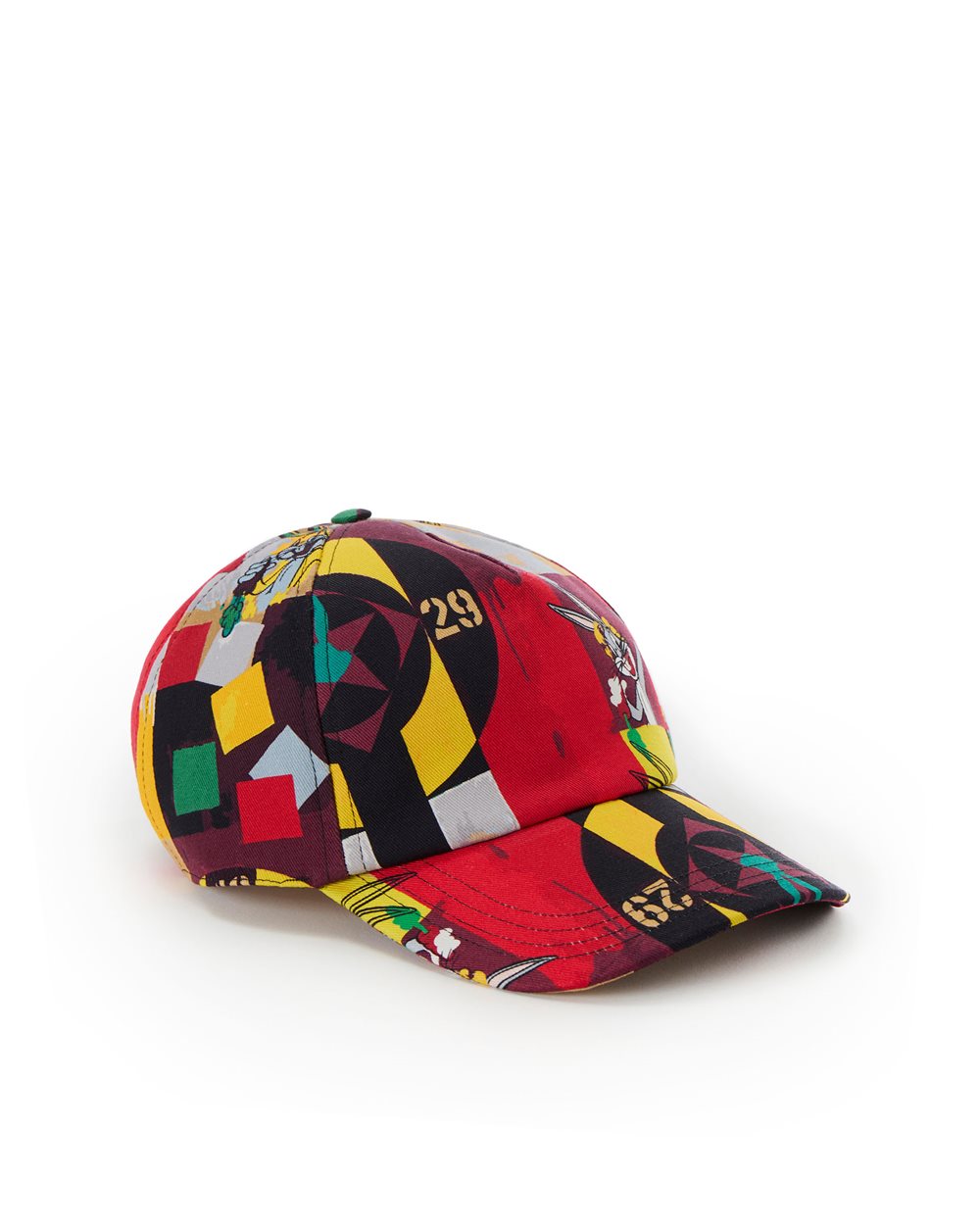 Baseball cap with cartoon graphics and logo - Hats and Scarves | Iceberg - Official Website