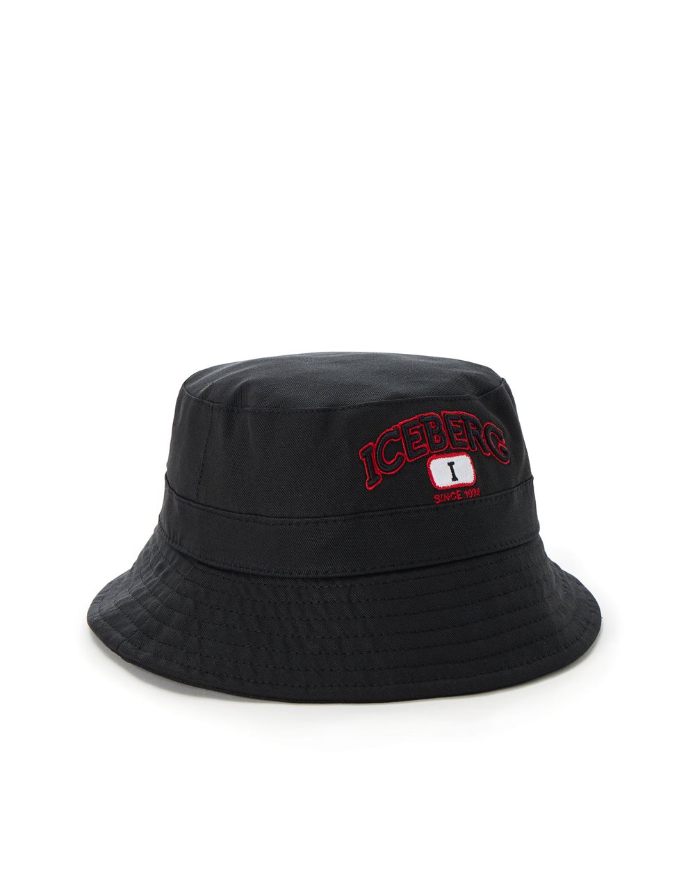 Bucket hat with logo -  ( SECONDO STEP US )  PROMO UP TO 50%  | Iceberg - Official Website