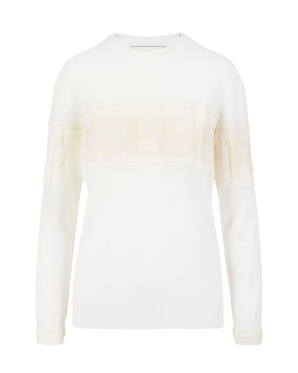 Carry over sweater with logo - Clothing | Iceberg - Official Website