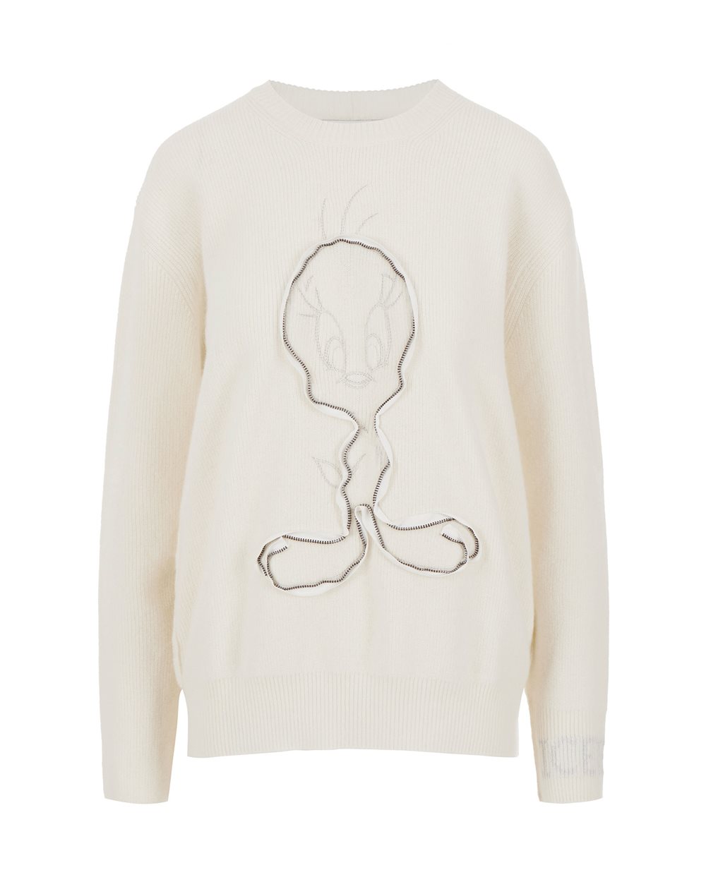 Crewneck sweater with cartoon detail - LOONEY TUNES WOMAN | Iceberg - Official Website