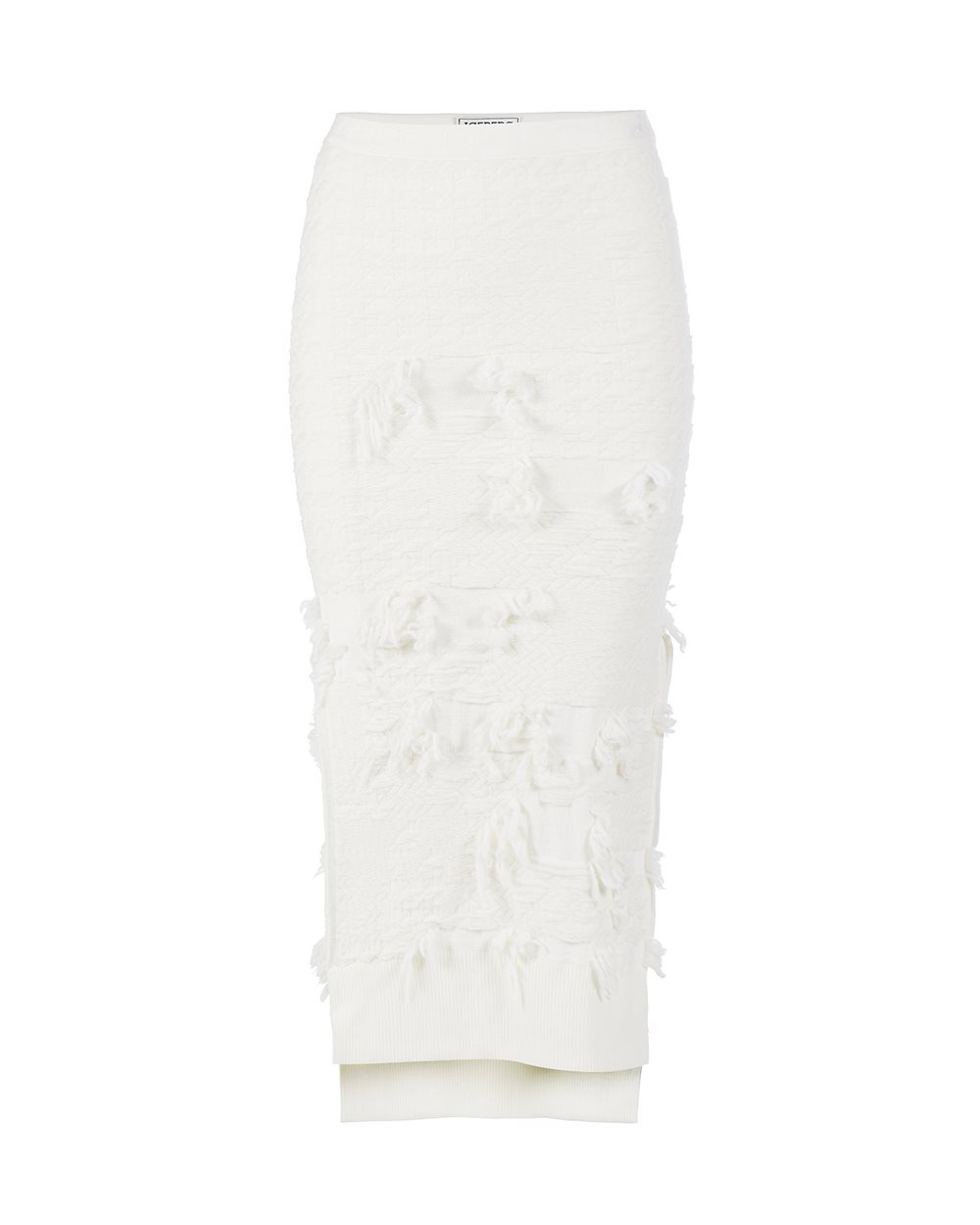 Midi skirt in pure wool - Dresses & Skirts | Iceberg - Official Website