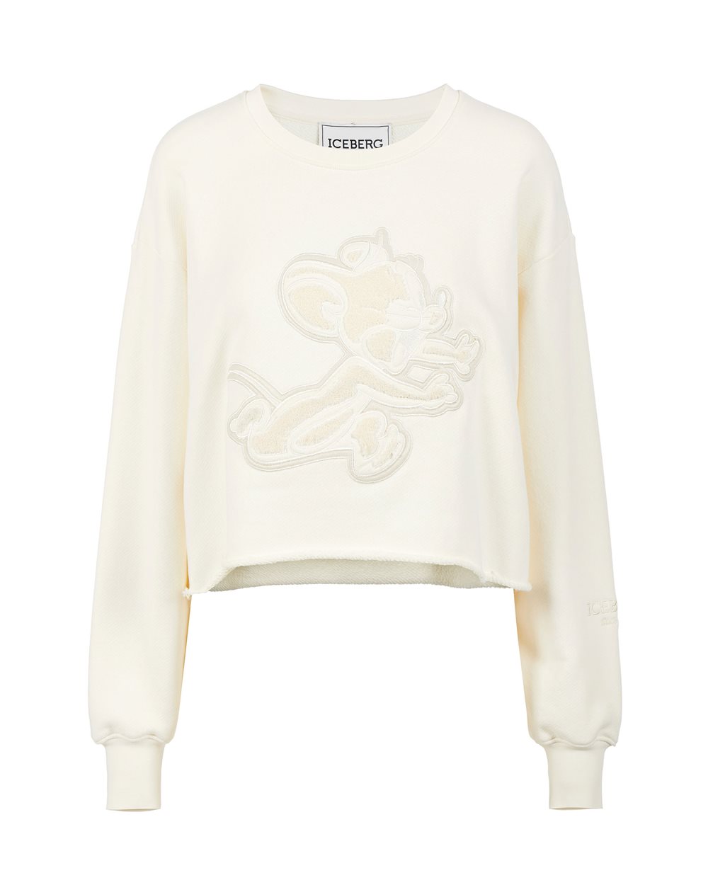 Sweatshirt with cartoon detail - carosello HP woman shoes | Iceberg - Official Website