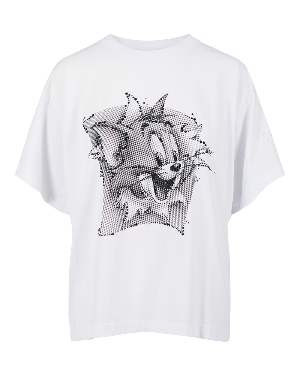 T-shirt with cartoon detail - T-SHIRTS AND TOPS | Iceberg - Official Website
