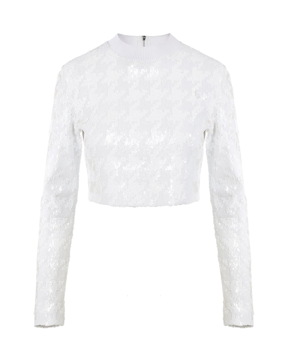 Patterned top with sequins - T-shirts and tops | Iceberg - Official Website