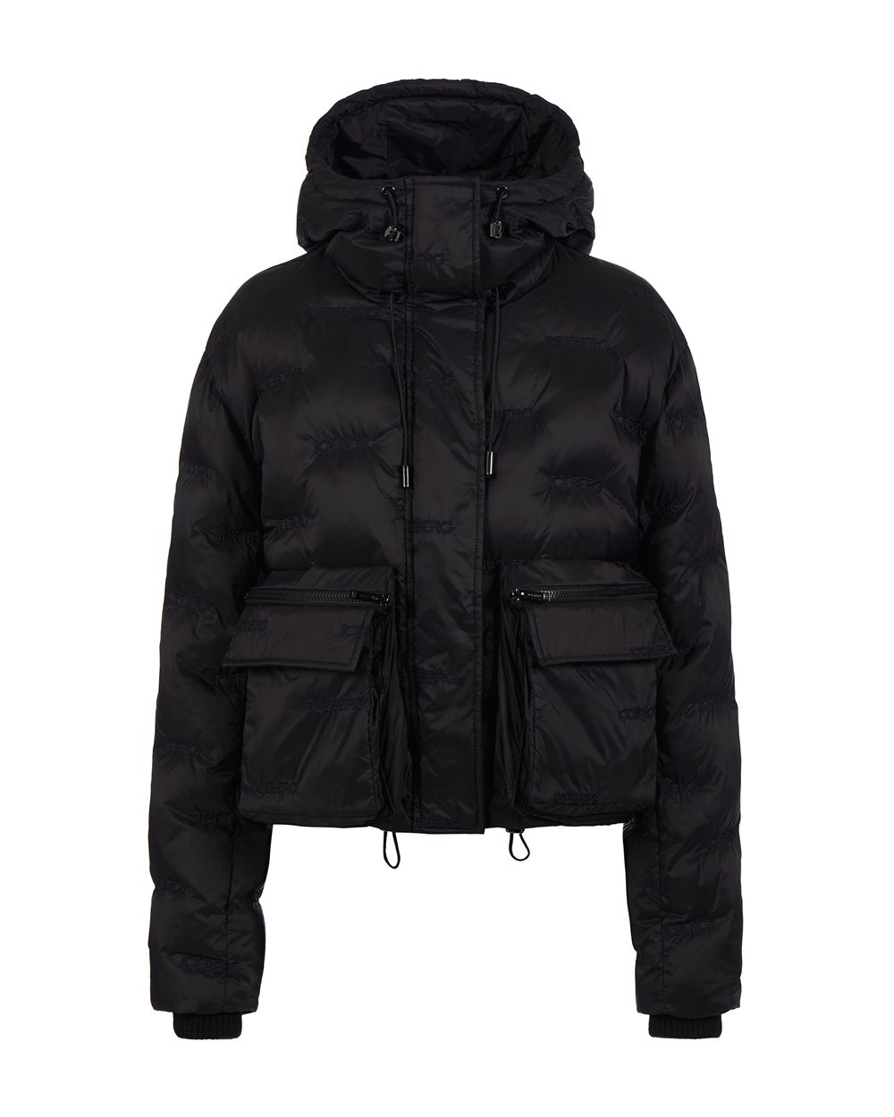 Padded down jacket with hood | Iceberg - Official Website