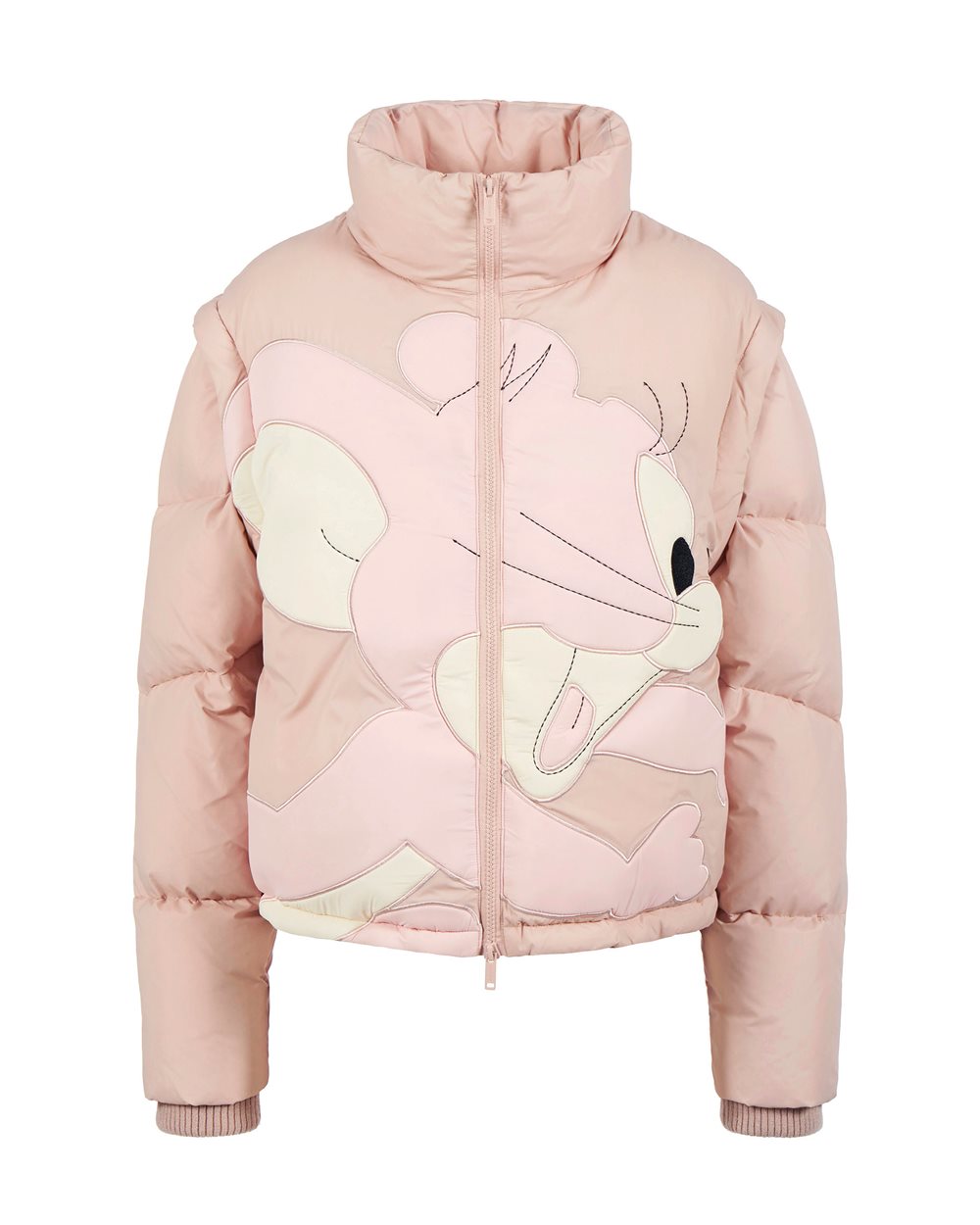 Quilted jacket with cartoon detail - Woman | Iceberg - Official Website