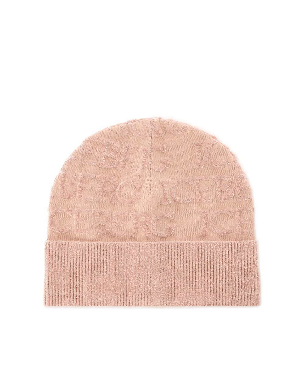 Knitted hat with logo - WOMAN | Iceberg - Official Website
