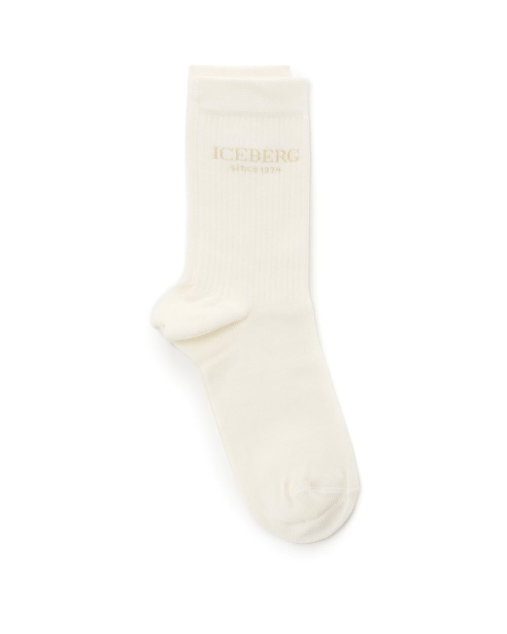 Cotton socks with logo - socks | Iceberg - Official Website