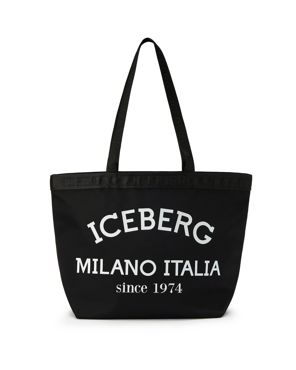Shopper with institutional logo - Bags & Belt | Iceberg - Official Website