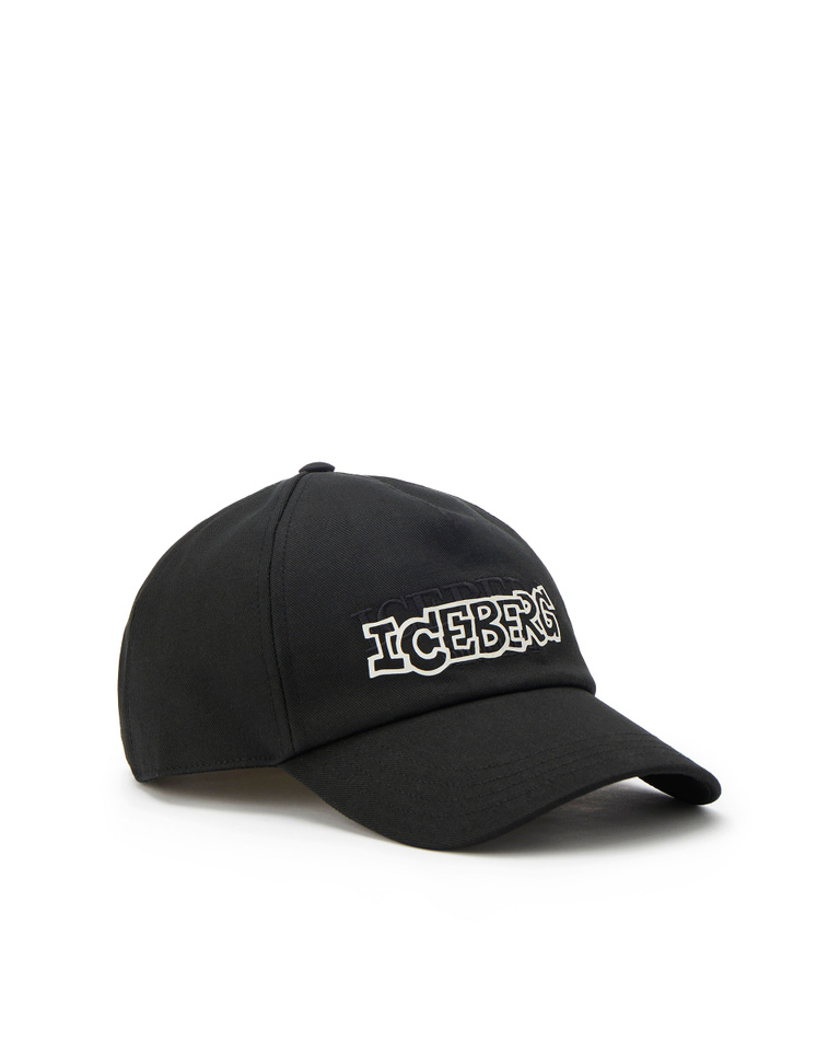Double logo baseball cap - Hats and Scarves | Iceberg - Official Website