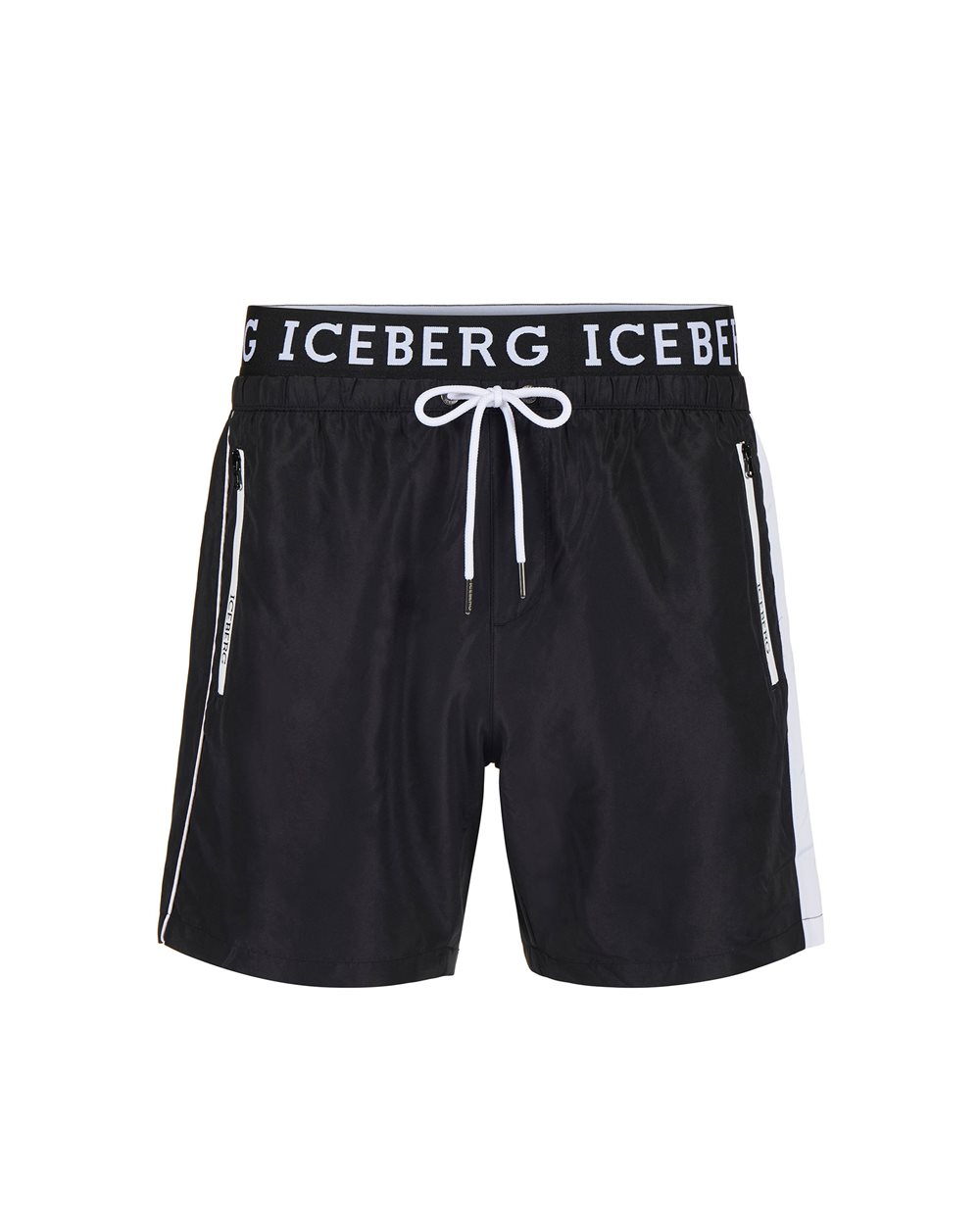 Swim trunks with logo -  ( SECONDO STEP DE ) PROMO SALDI UP TO 40% | Iceberg - Official Website