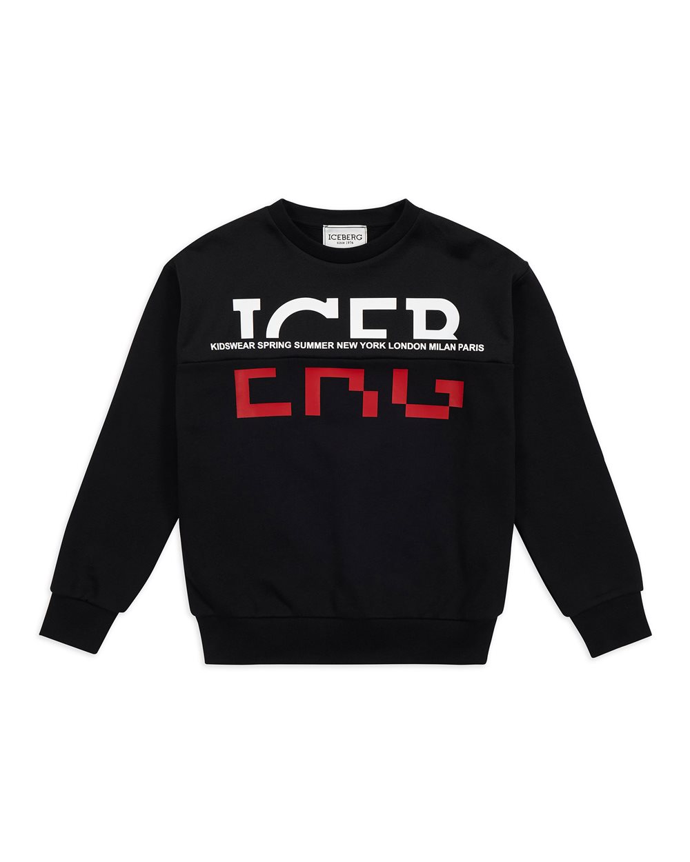 Sweatshirt with logo - Boy | Iceberg - Official Website