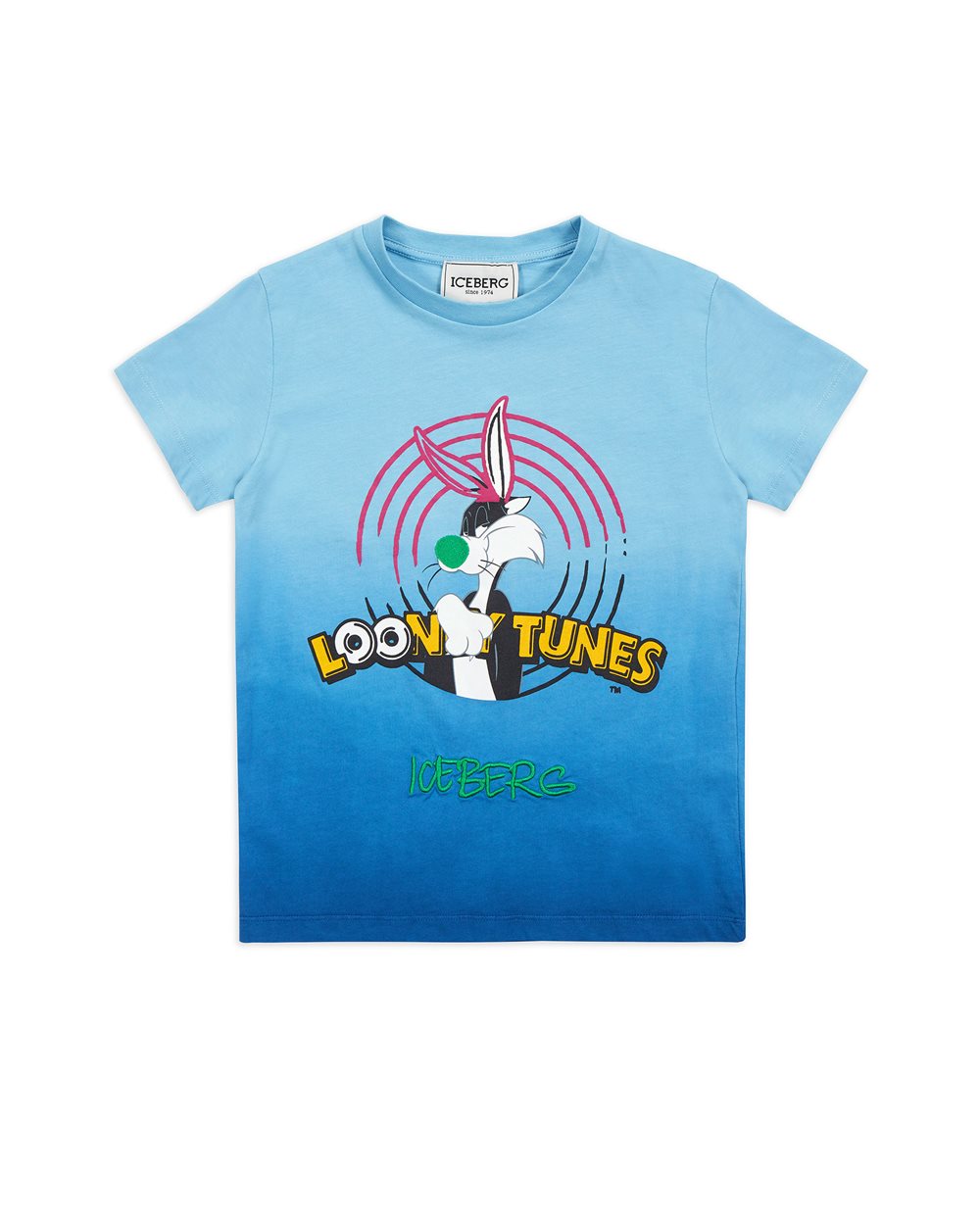 T-shirt with cartoon graphics - Kids | Iceberg - Official Website