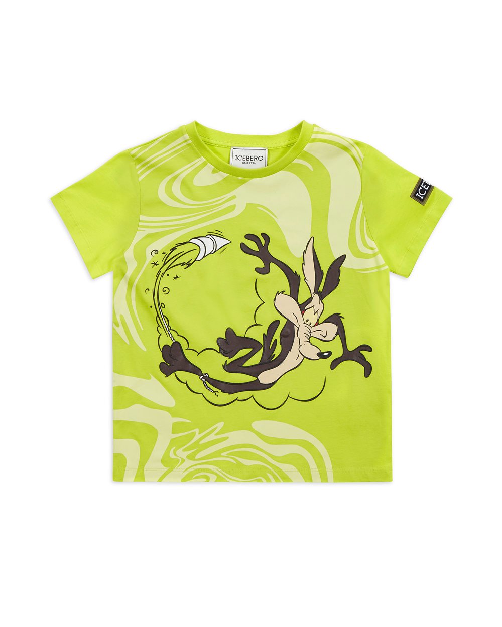 T-shirt with cartoon graphics and logo - Boy | Iceberg - Official Website