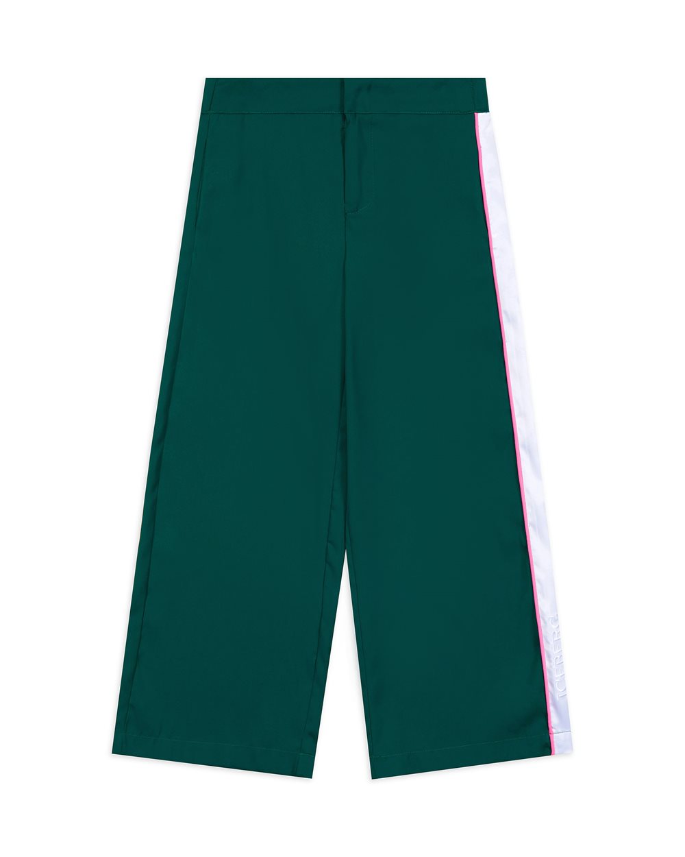 Trousers with logo - Girl | Iceberg - Official Website