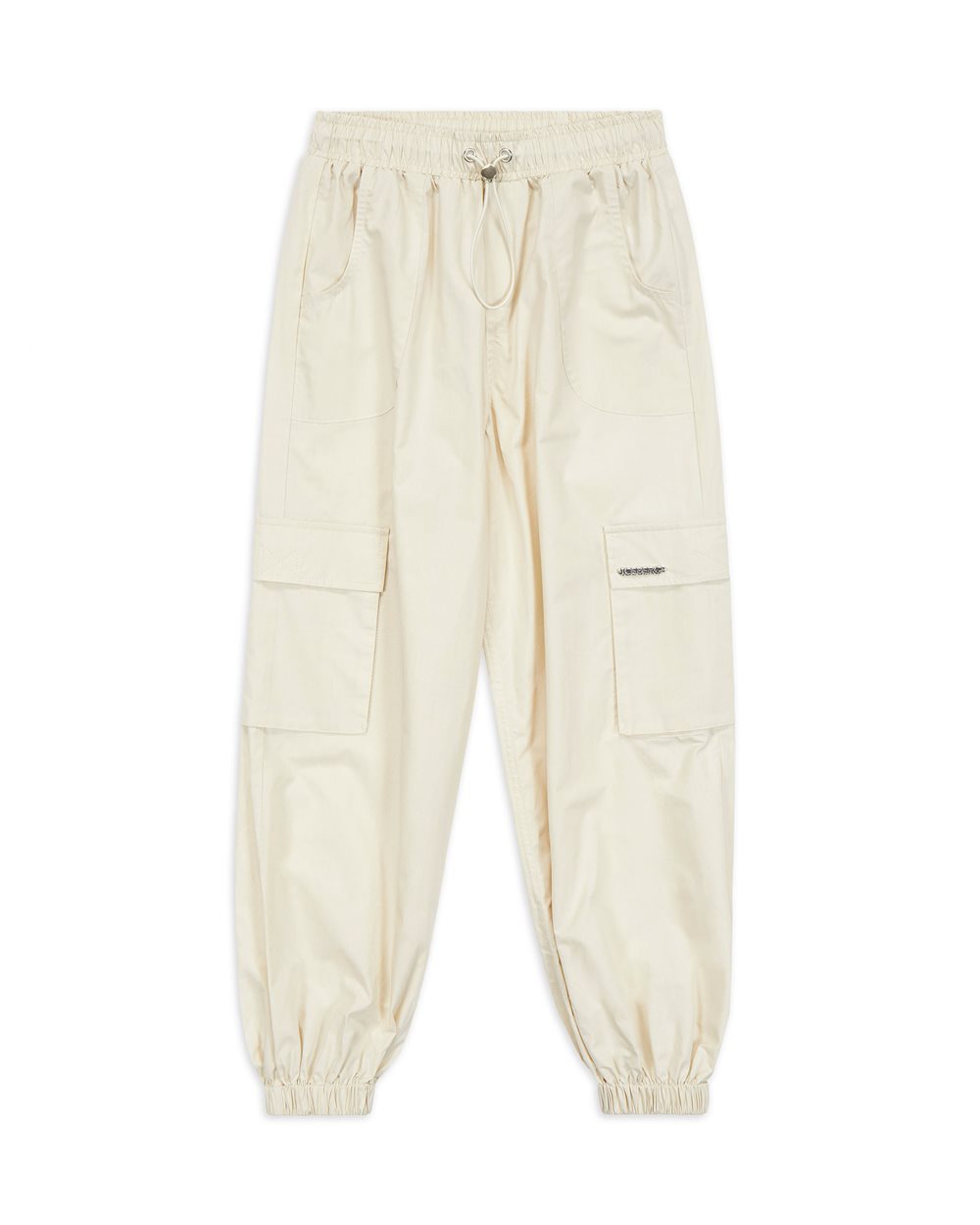 Cargo trousers with logo - Girl | Iceberg - Official Website
