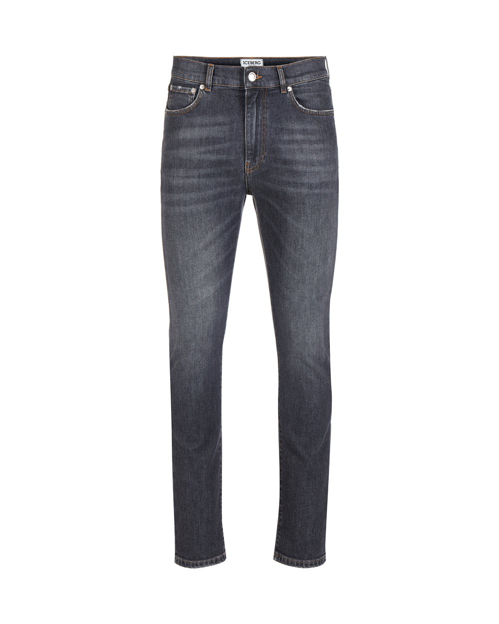 Jeans 5 tasche con logo - Pantaloni | Iceberg - Official Website