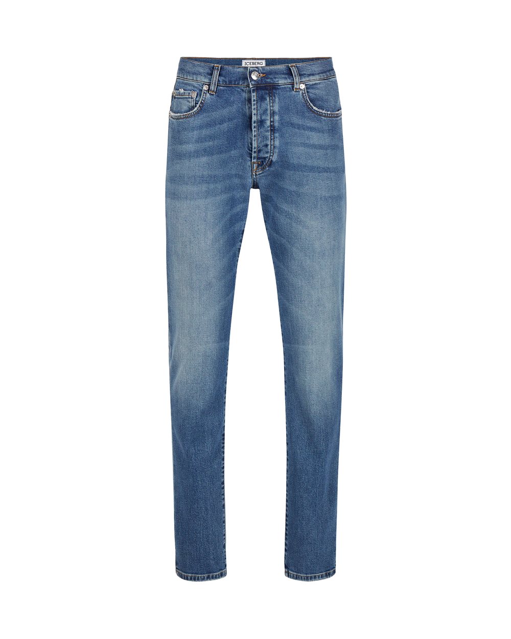 5 pocket jeans with logo - sku NO SALDO | Iceberg - Official Website