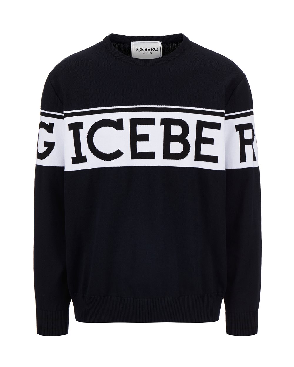 Sweater with logo - sku NO SALDO | Iceberg - Official Website