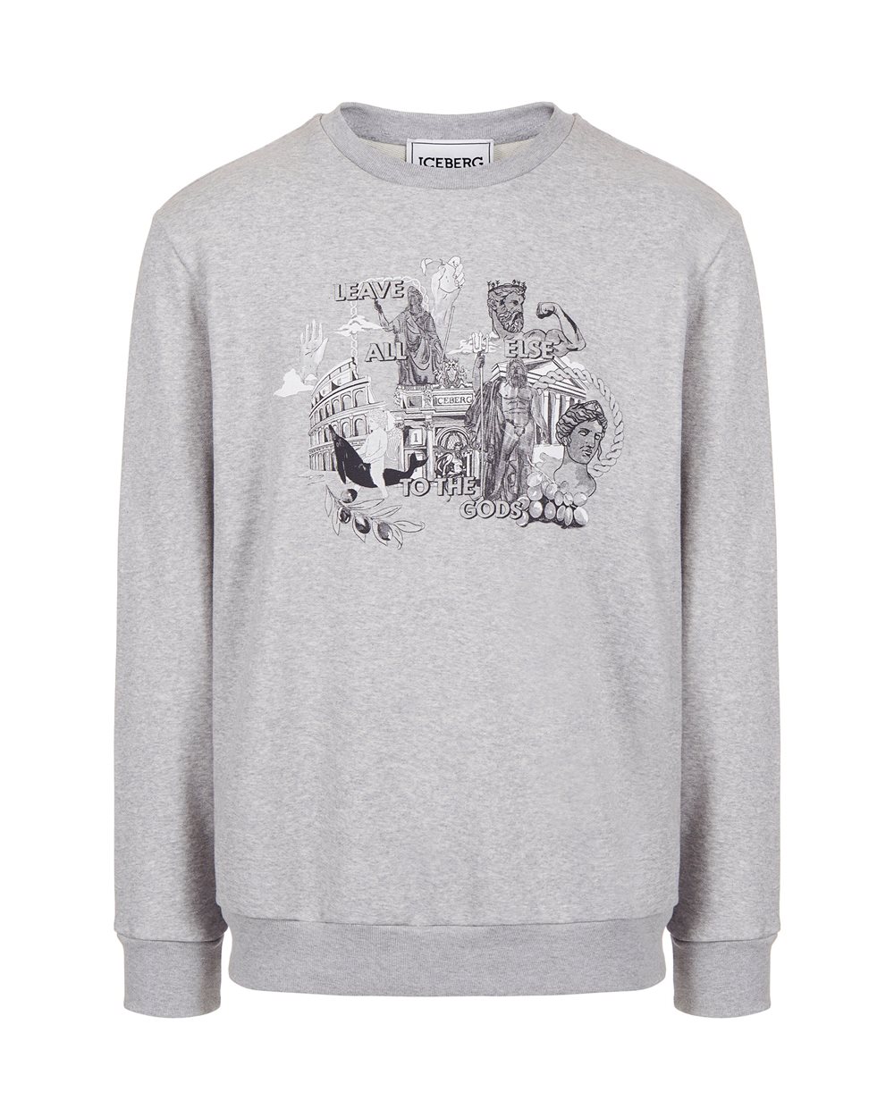 Sweatshirt with Roma print | Iceberg - Official Website