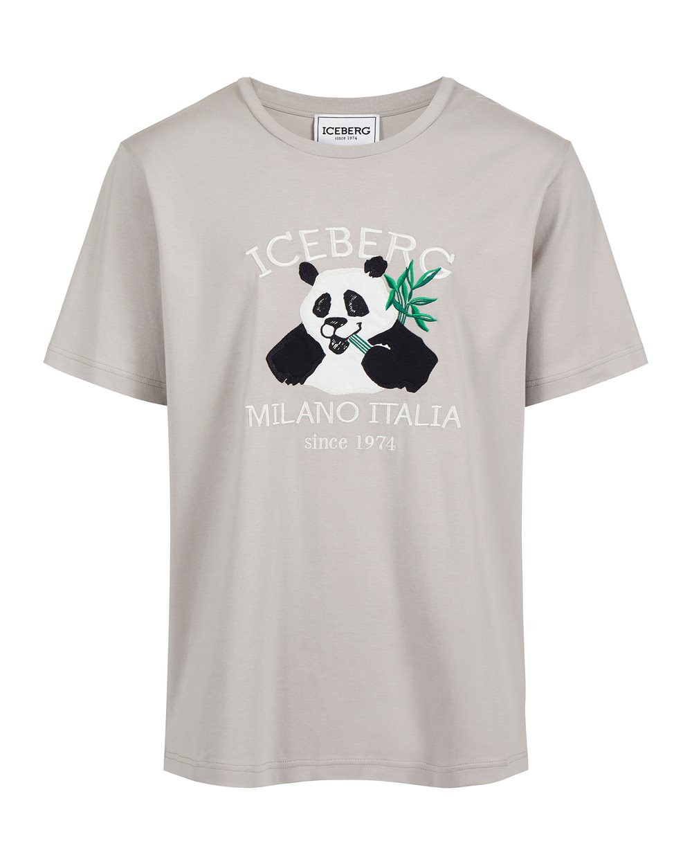 T-shirt with logo and cartoon graphics - ICEBERG MILANO | Iceberg - Official Website