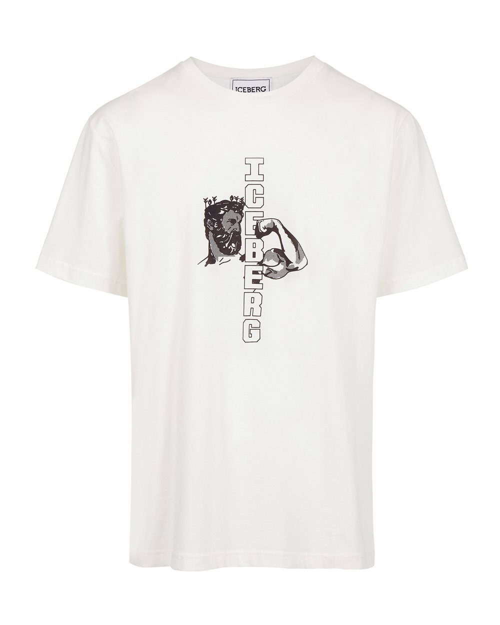 Maglietta con grafiche e logo - T-shirts & polo | Iceberg - Official Website