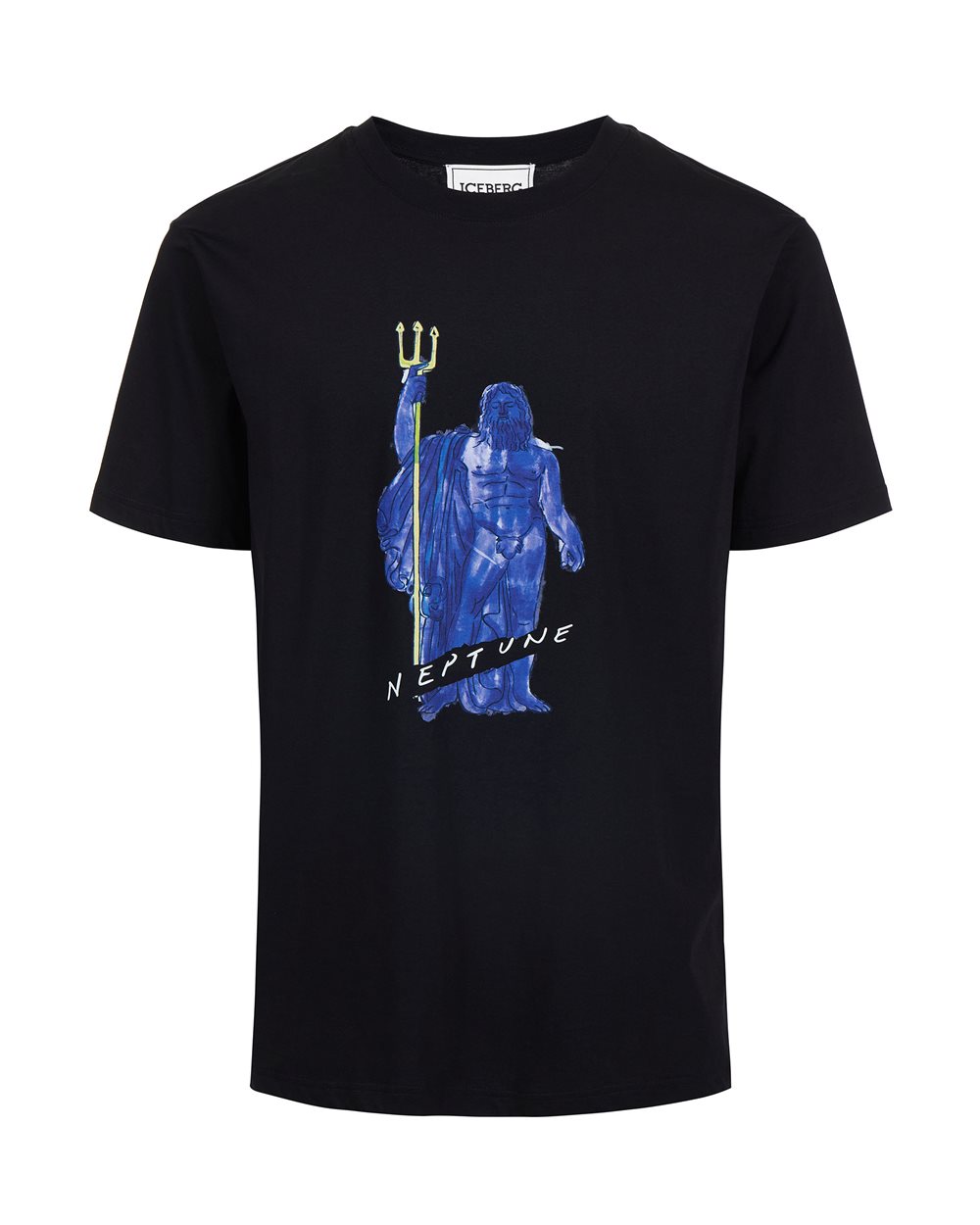 T-shirt with graphics and logo - Man | Iceberg - Official Website