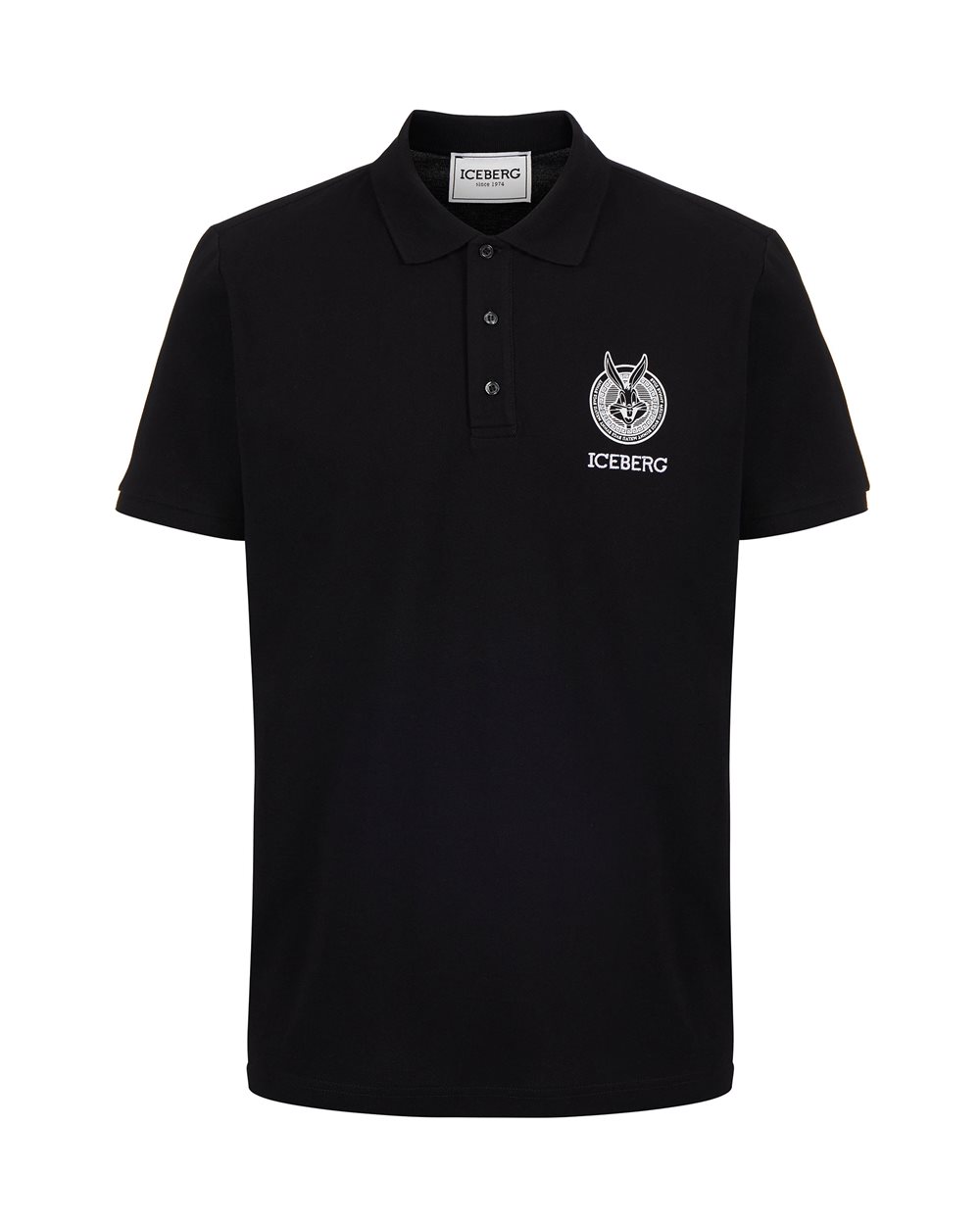 Polo shirt with cartoon graphics and logo - T-shirts & polo | Iceberg - Official Website