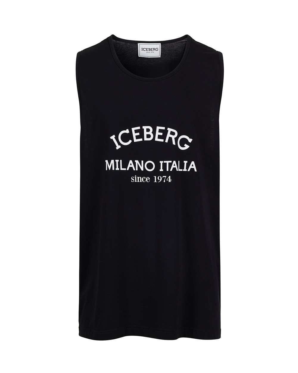 Tank top with logo -  ( SECONDO STEP US )  PROMO UP TO 50%  | Iceberg - Official Website