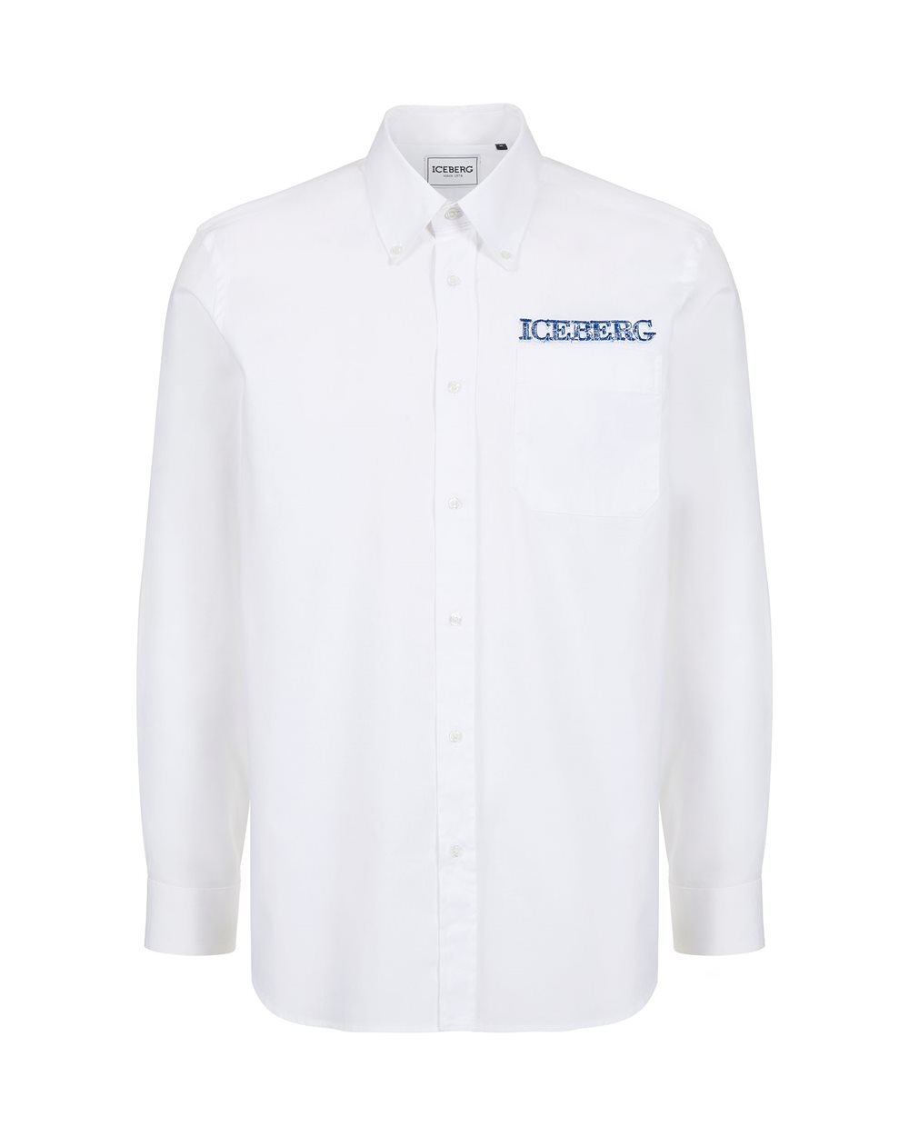 White shirt with logo - shirts | Iceberg - Official Website