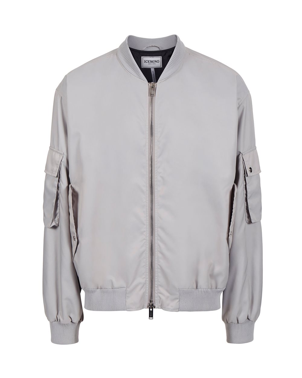 Bomber jacket with Roma prints - New in | Iceberg - Official Website