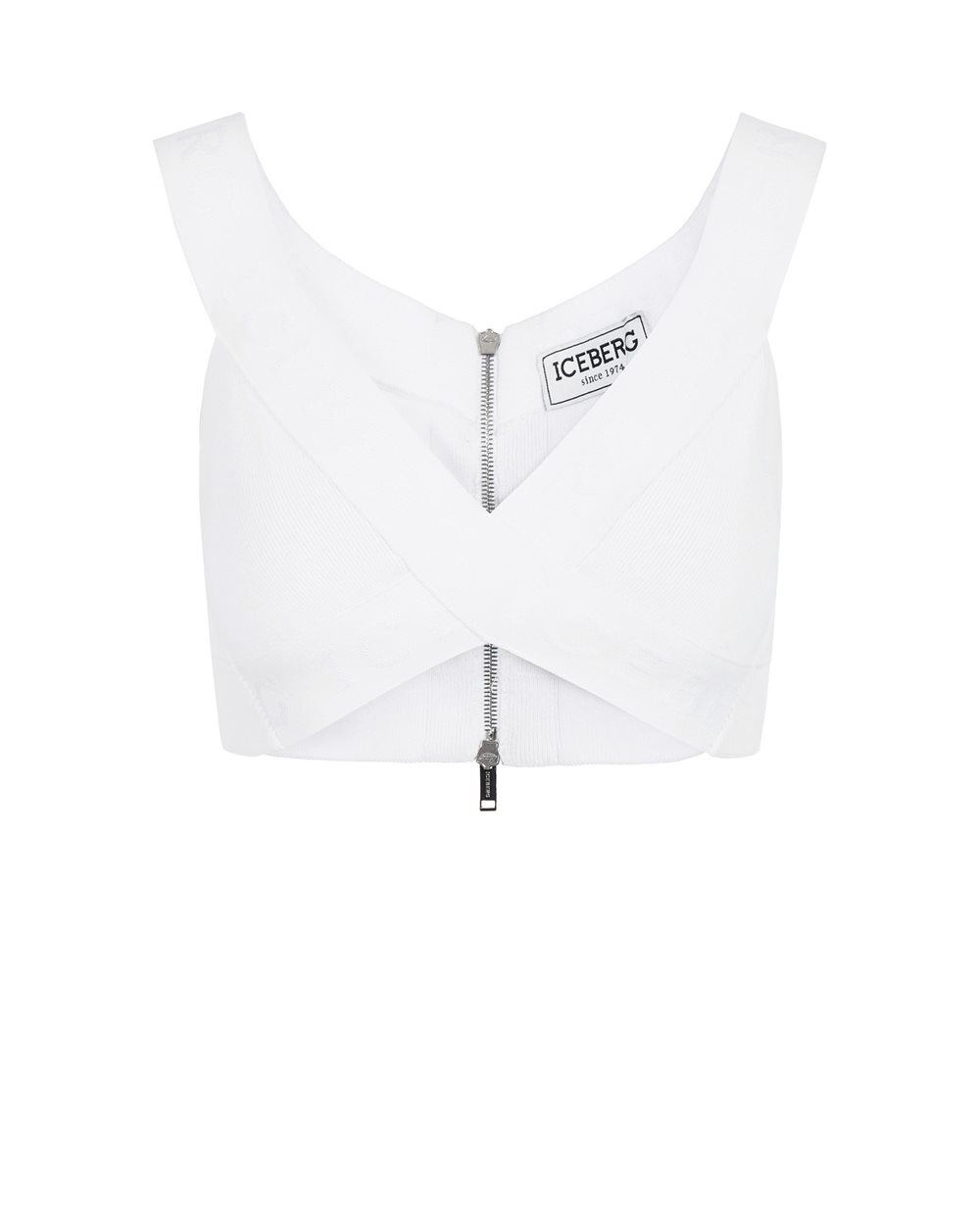 Butterfly top with logo | Iceberg - Official Website