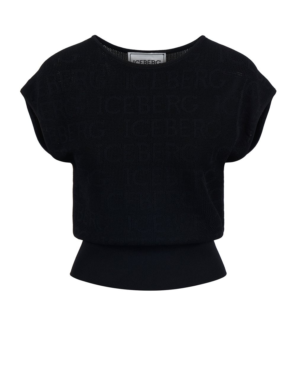 Crop top with logo - Woman | Iceberg - Official Website