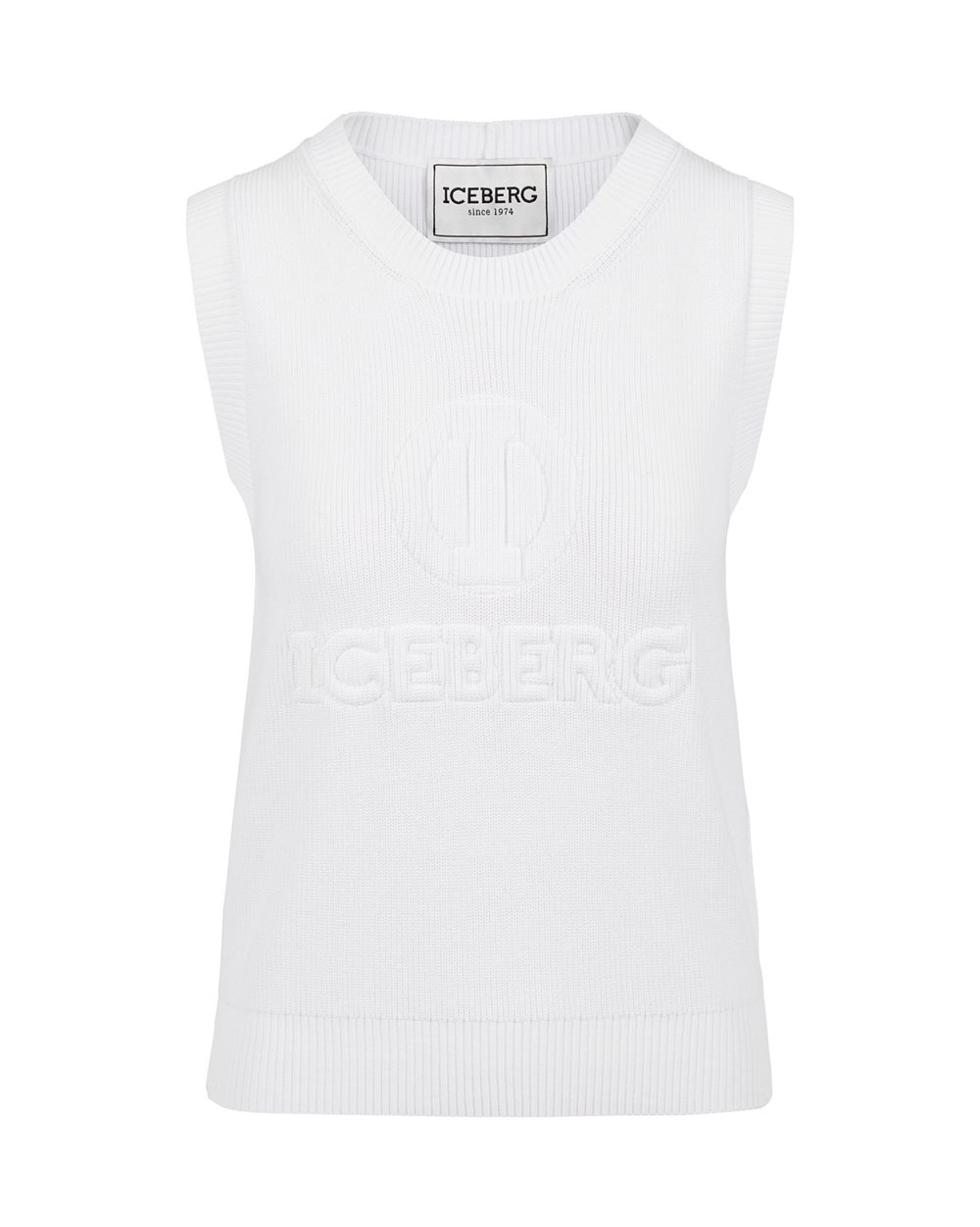 Vest with logo | Iceberg - Official Website