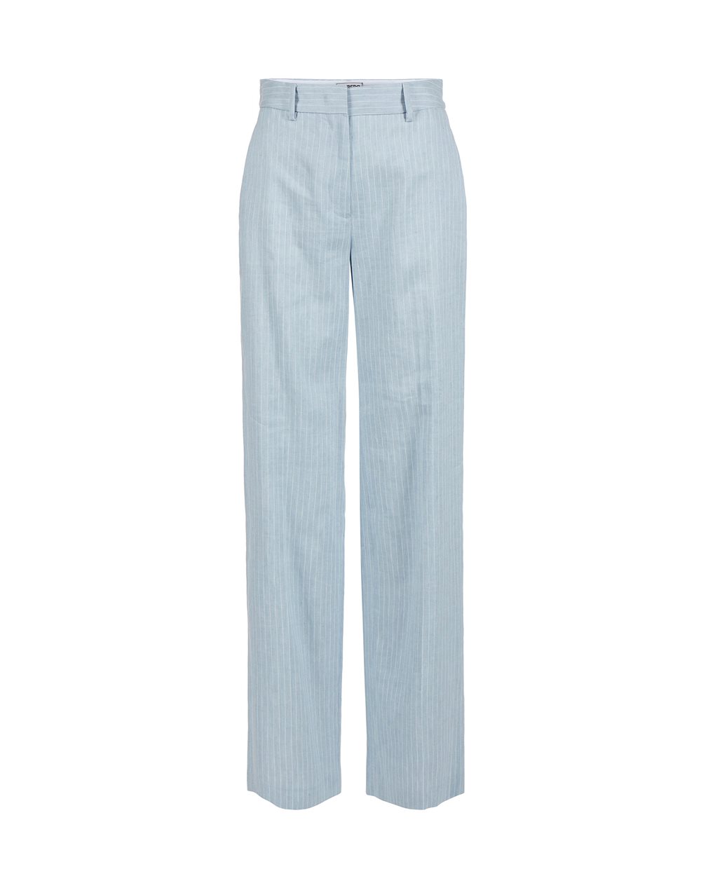 Pinstriped trousers with logo - Trousers | Iceberg - Official Website