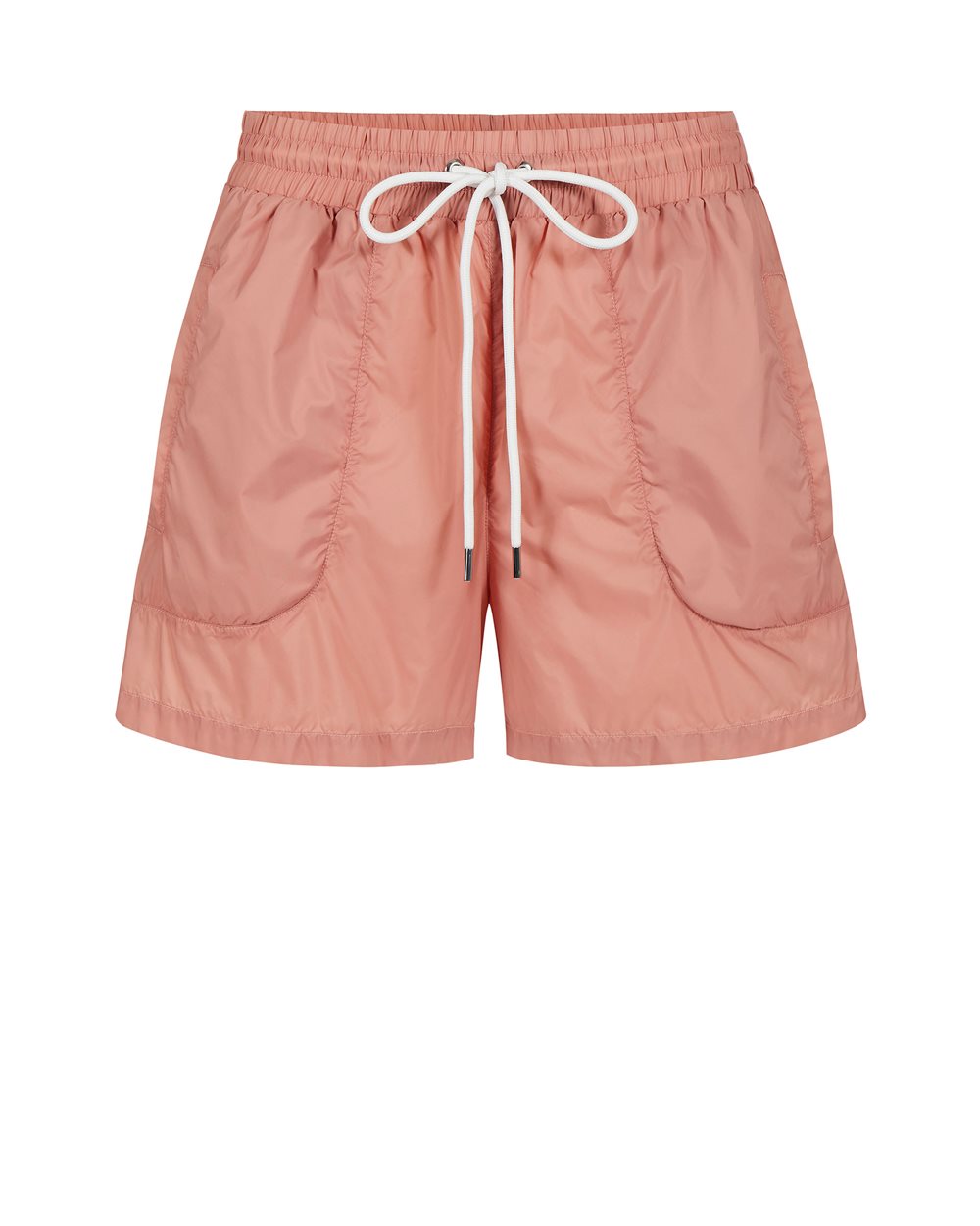 Nylon shorts with logo - Trousers | Iceberg - Official Website