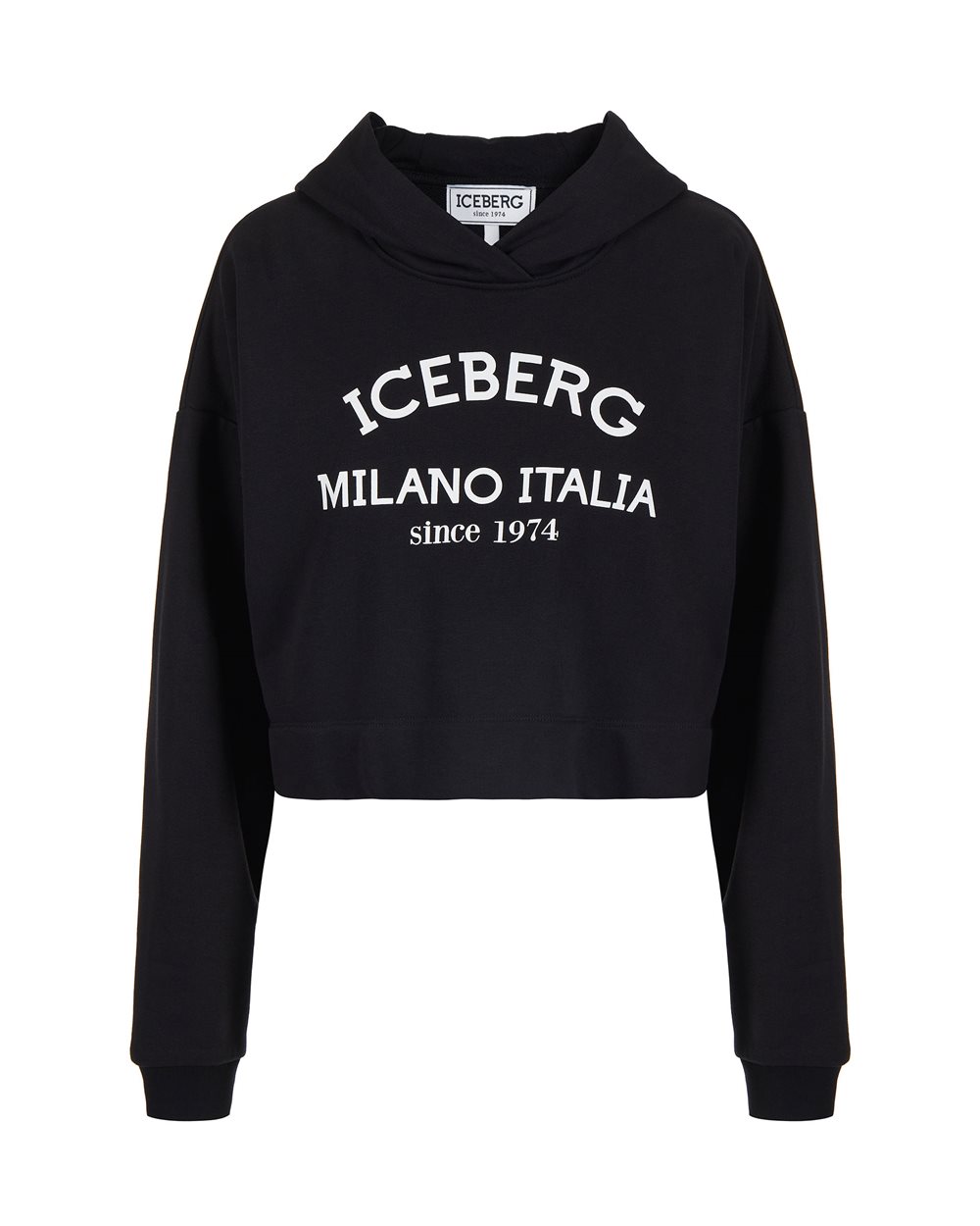 Sweatshirt with institutional logo - Sweatshirts | Iceberg - Official Website