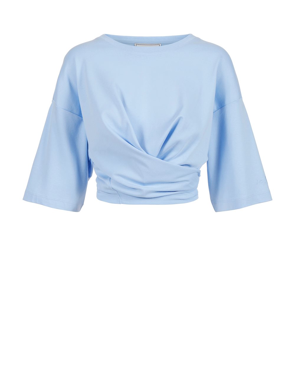 T-shirt con incrocio - Donna | Iceberg - Official Website